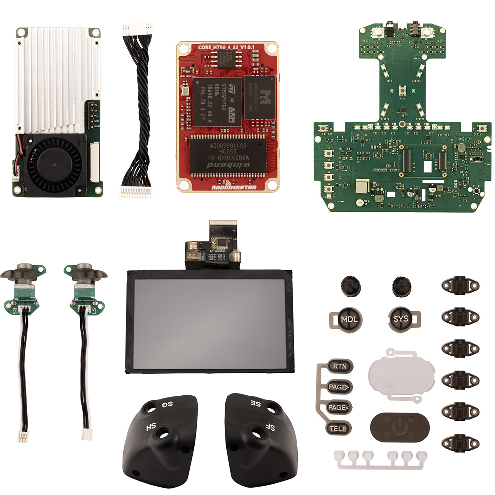 Radiomaster Ranger 2.4Ghz Elrs Module - RadioMaster TX16S MK3 マザーボード内蔵 ELRS モジュール交換部品